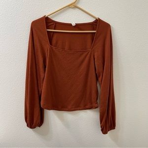 Wishlist blouse orange small